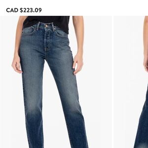 Modern American Bancroft mom straight jeans